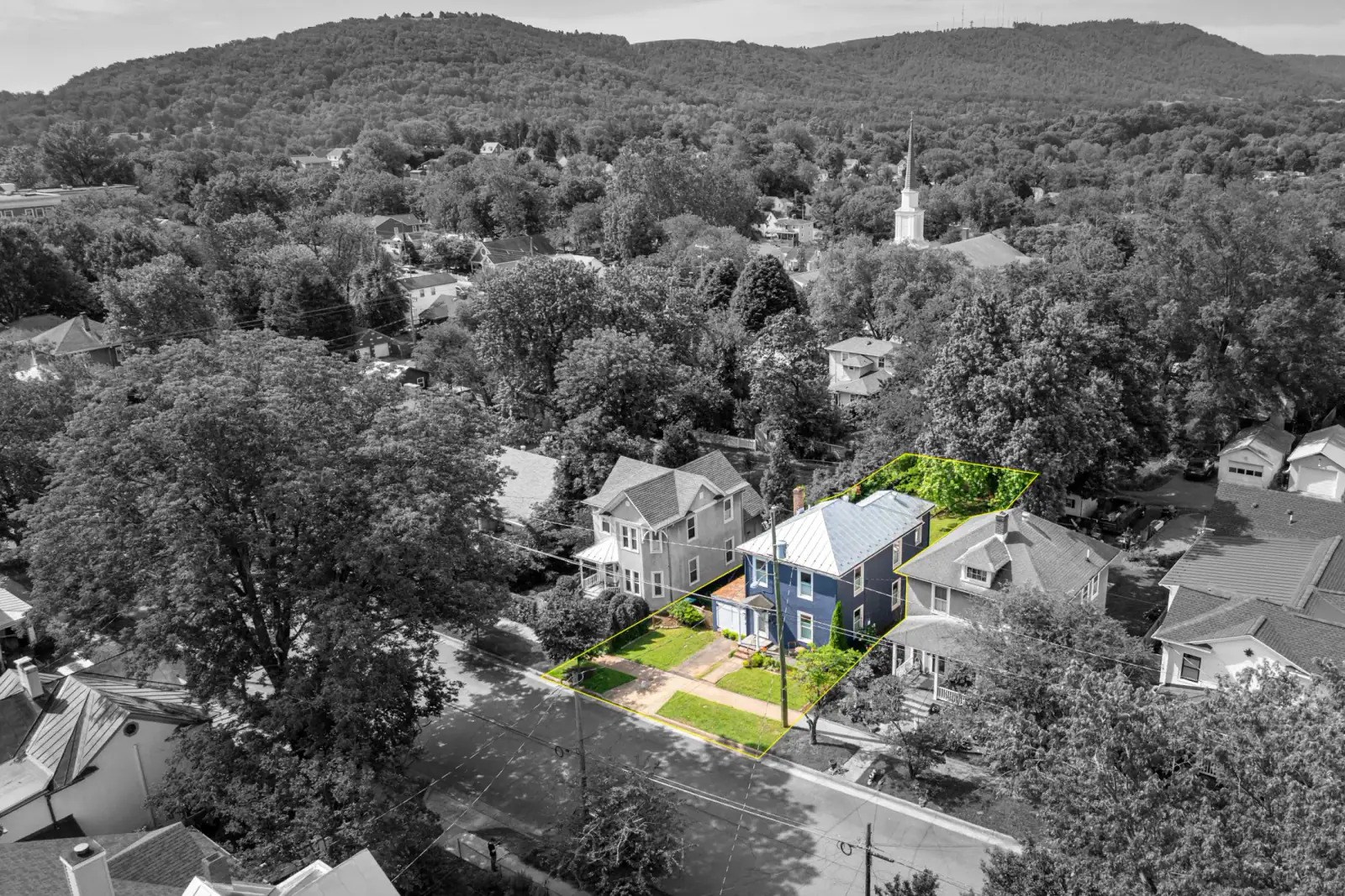 Property map for Belmont Ave